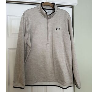 Under Armour Tan Quarter Zip Sweatshirt